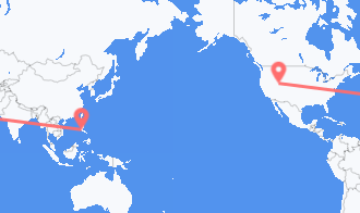 Salt Lake City to Manila