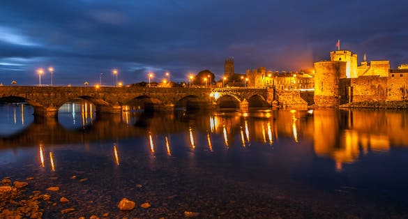 photo of King John's Castle, Limerick, Ireland .