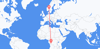 la République Démocratique du Congo pour la Norvège