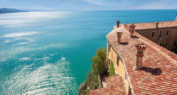 Photo of house looking at the beautiful beach of Alexandroupoli.