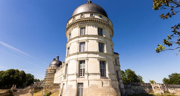 The Château de Valençay, a residence of the d'Estampes and Talleyrand-Périgord families in the commune of Valençay, Indre department, France