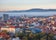 Photo of Cityscape of Graz from Schlossberg hill, Graz, Styria region, Austria, in autumn, at sunrise.