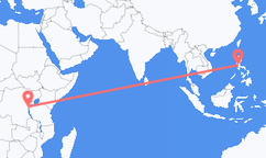 Bujumbura to Manila