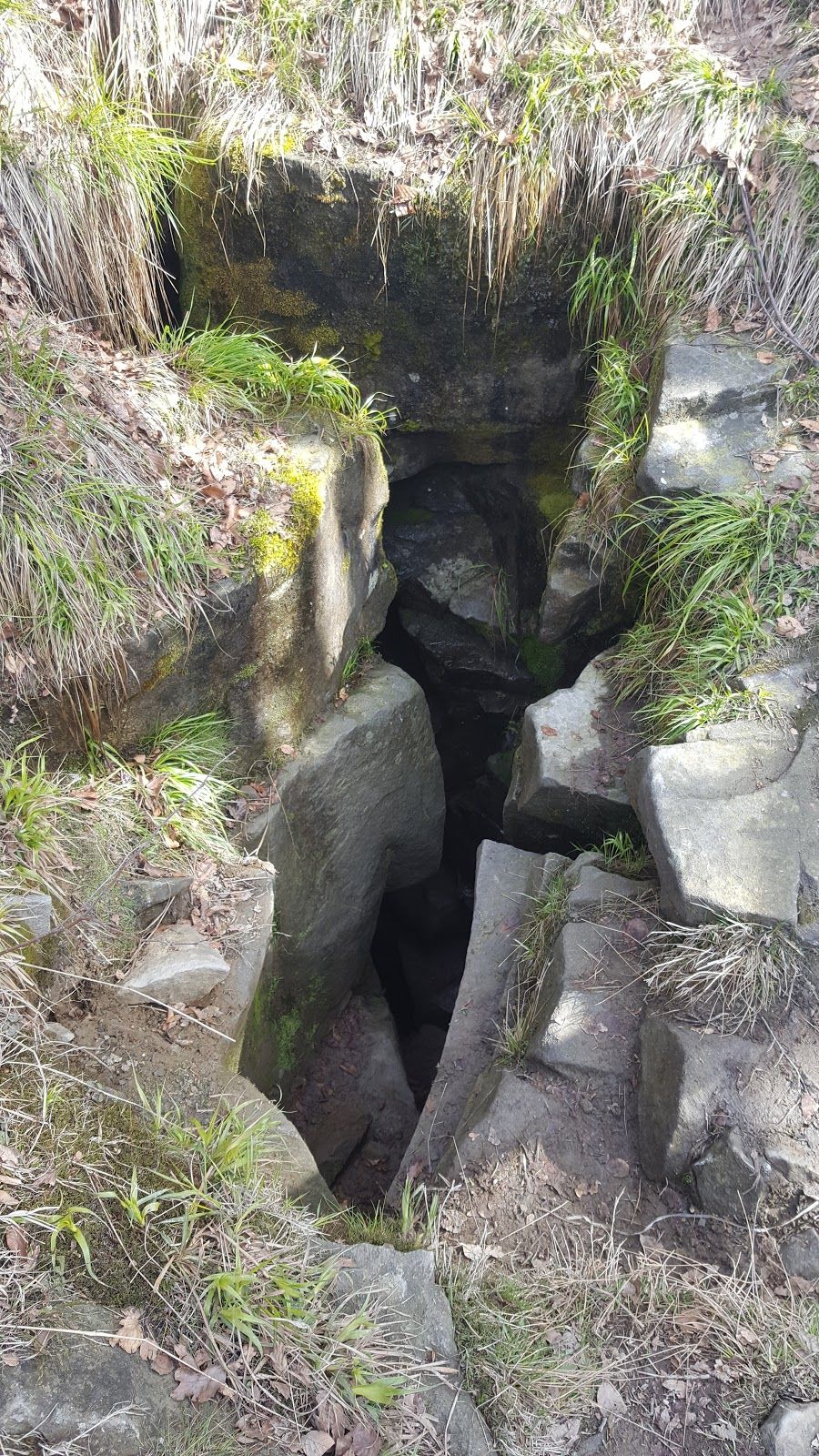 Jaskinia w Trzech Kopcach, Brenna, gmina Brenna, Cieszyn County, Silesian Voivodeship, Poland