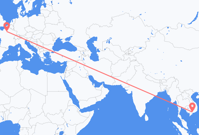 ホーチミン市 パリへ