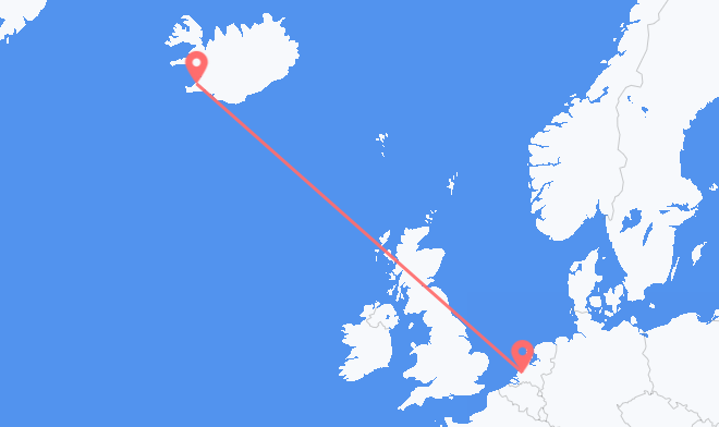 Reykjavik to Rotterdam