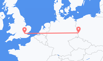Train tickets from Hackney to Żary