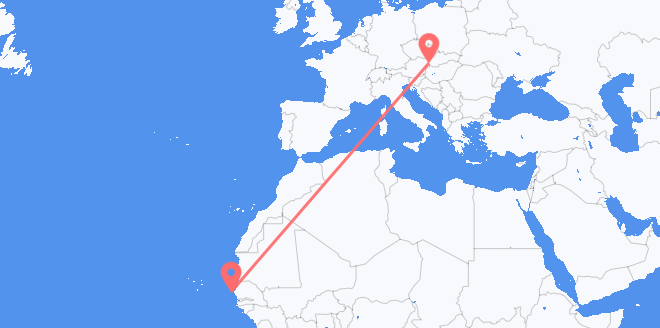 le Sénégal pour la Slovaquie