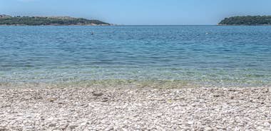 Photo of aerial view of Lozica Beach in Lozica, Croatia.