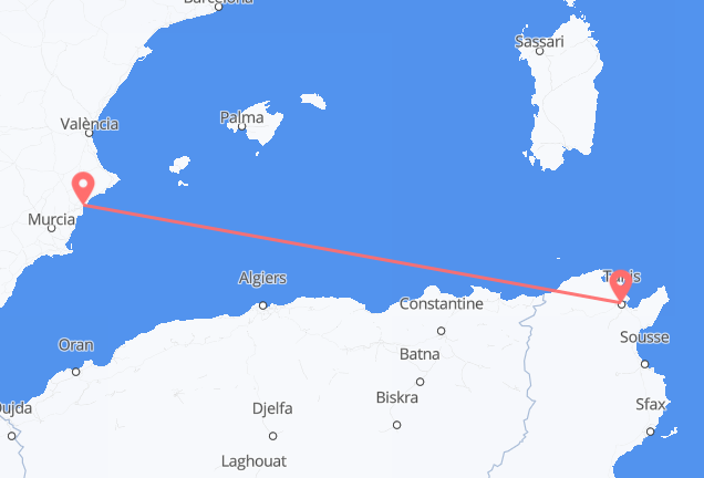 Тунис в Аликанте