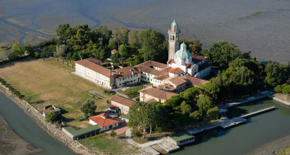 photo of view Santuario di Barbana,Grado Italy.