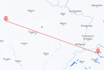 Paris to Zurich