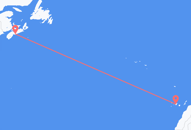 哈利法克斯 前往特内里费岛