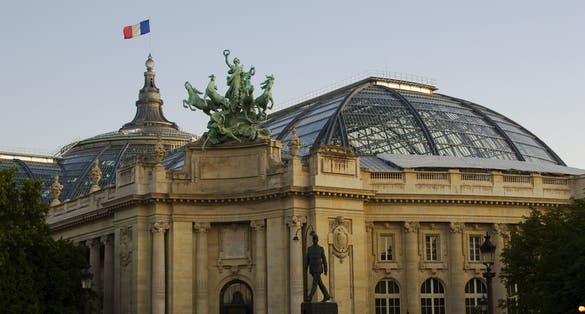 Grand Palais in Paris, France