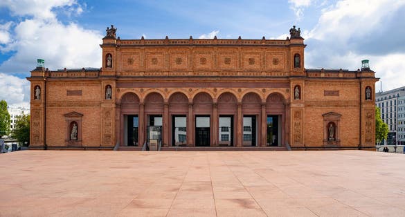 Hamburger Kunsthalle, an art museum in Hamburg, Germany