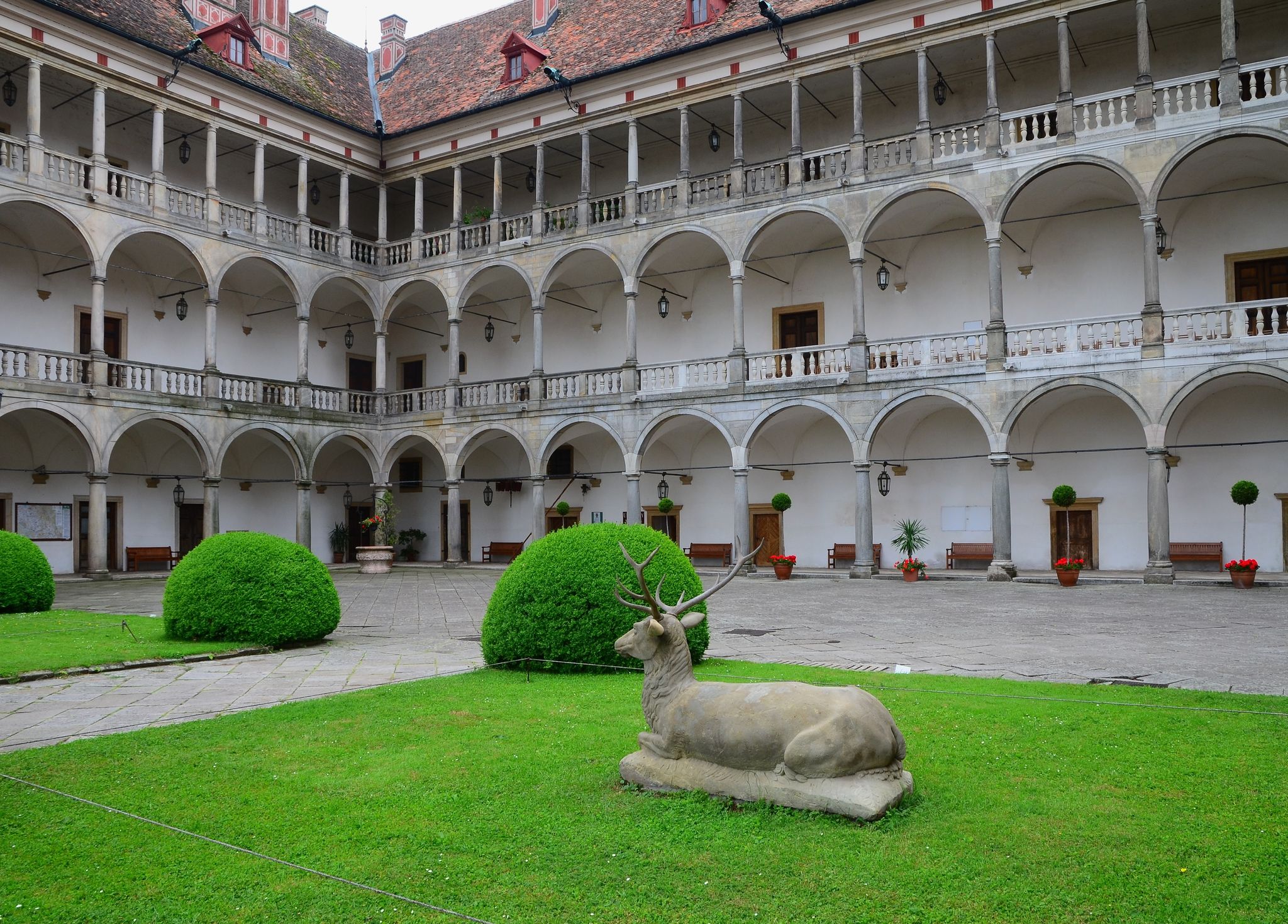 Photo of Opocno Castle, Czech Republic.