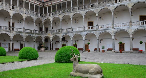 Photo of Opocno Castle, Czech Republic.