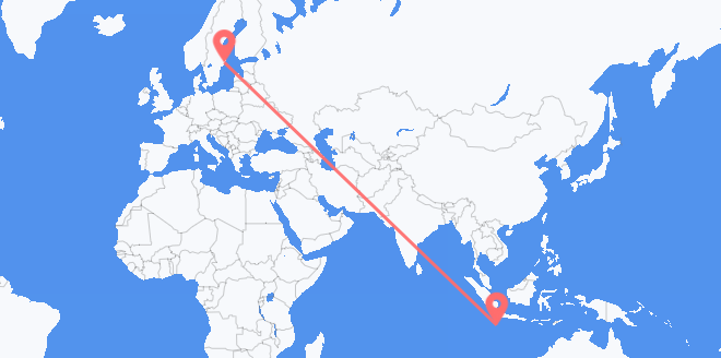 圣诞岛 目的地 瑞典