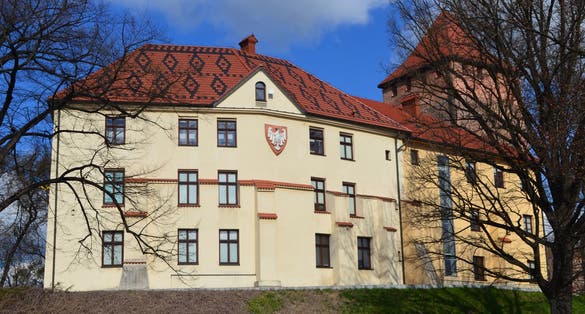 Castle in Oswiecim town, Lesser Poland, Poland