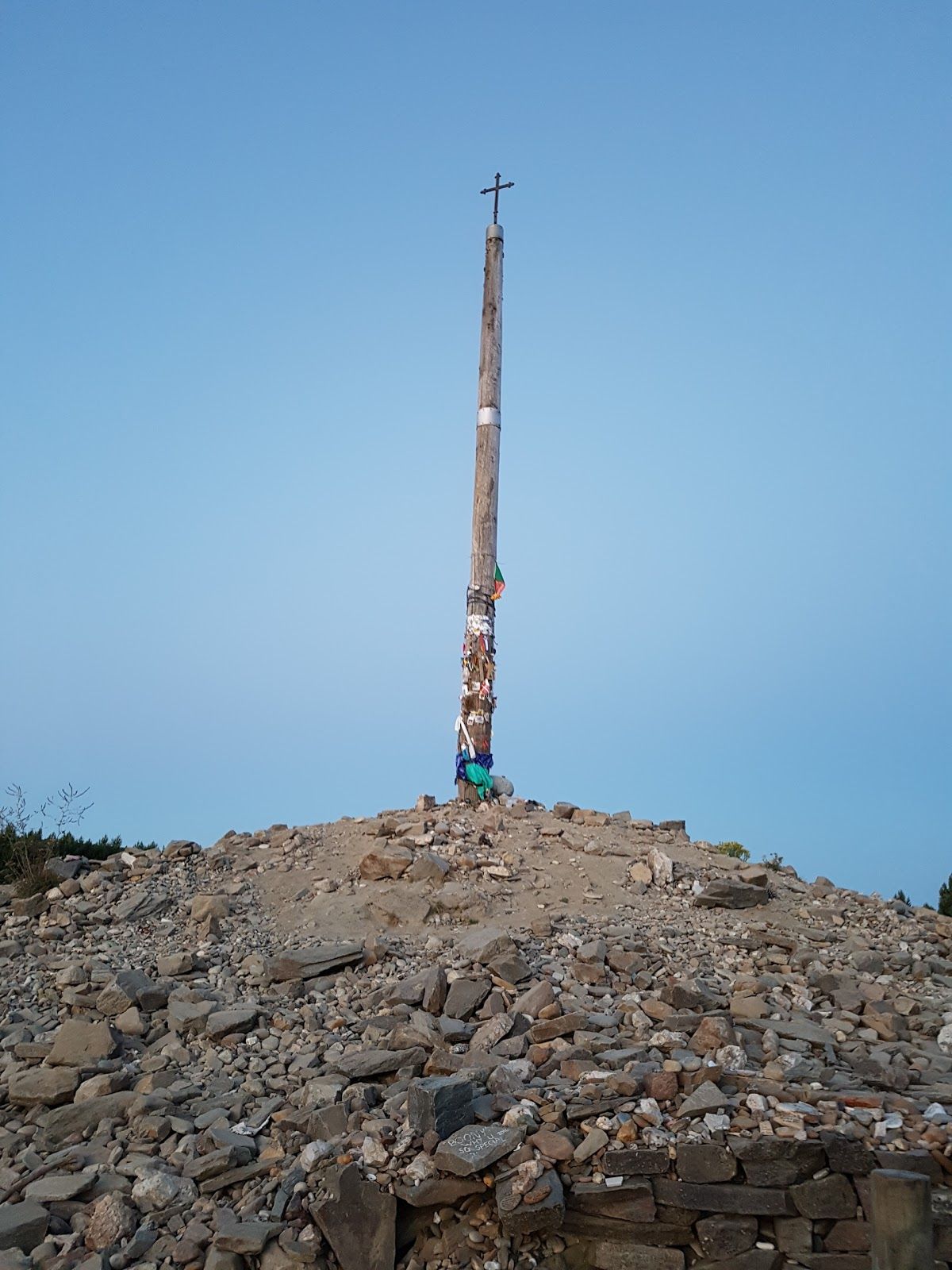 Cruz de Fierro, Santa Colomba de Somoza, León, Castile and León, Spain