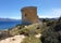 Torra Ghjenuvese di A Mortella, Saint-Florent, Calvi, Haute-Corse, Corsica, Metropolitan France, France