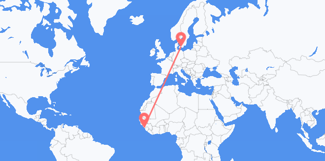 Гвинея в Данию