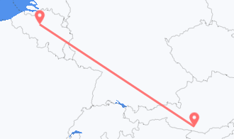 Train tickets from Sattendorf to Brussels