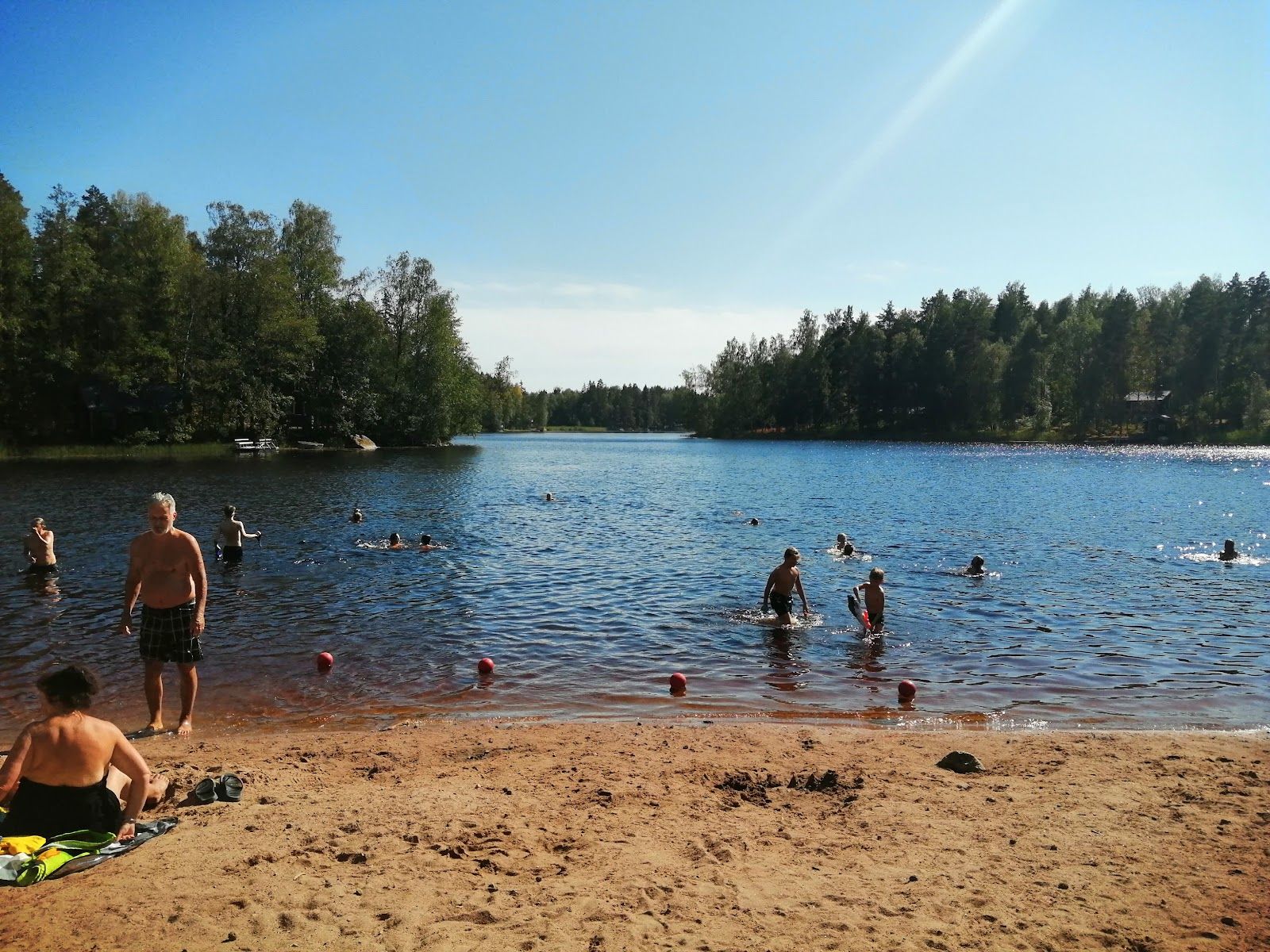 Tervajärven uimaranta, Porvoo, Porvoon seutukunta, Uusimaa, Southern Finland, Mainland Finland, Finland