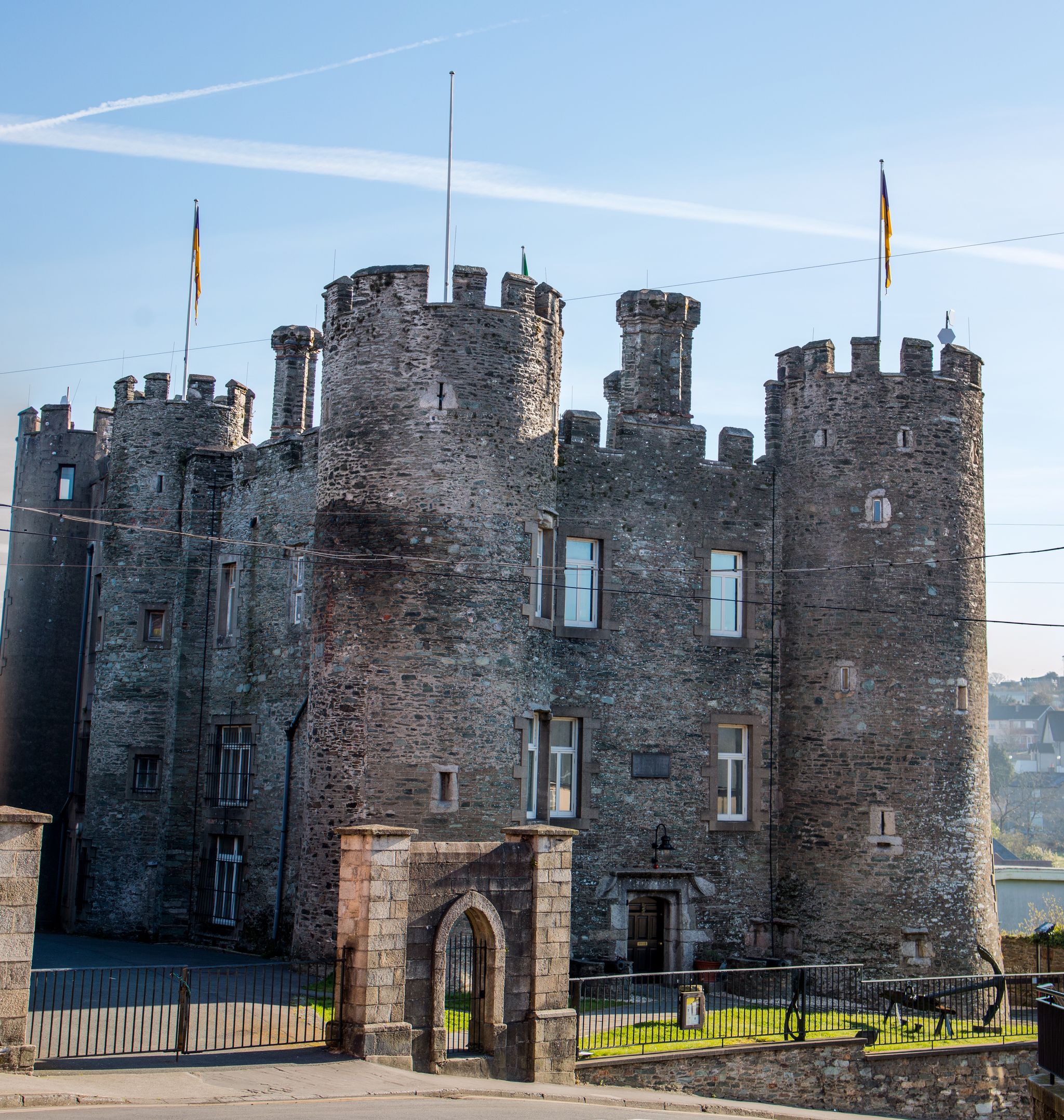 PHOTO OF Enniscorthy Castle in Enniscorthy City Ireland .