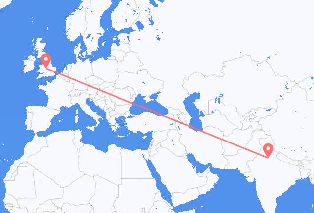 New Delhi to Birmingham