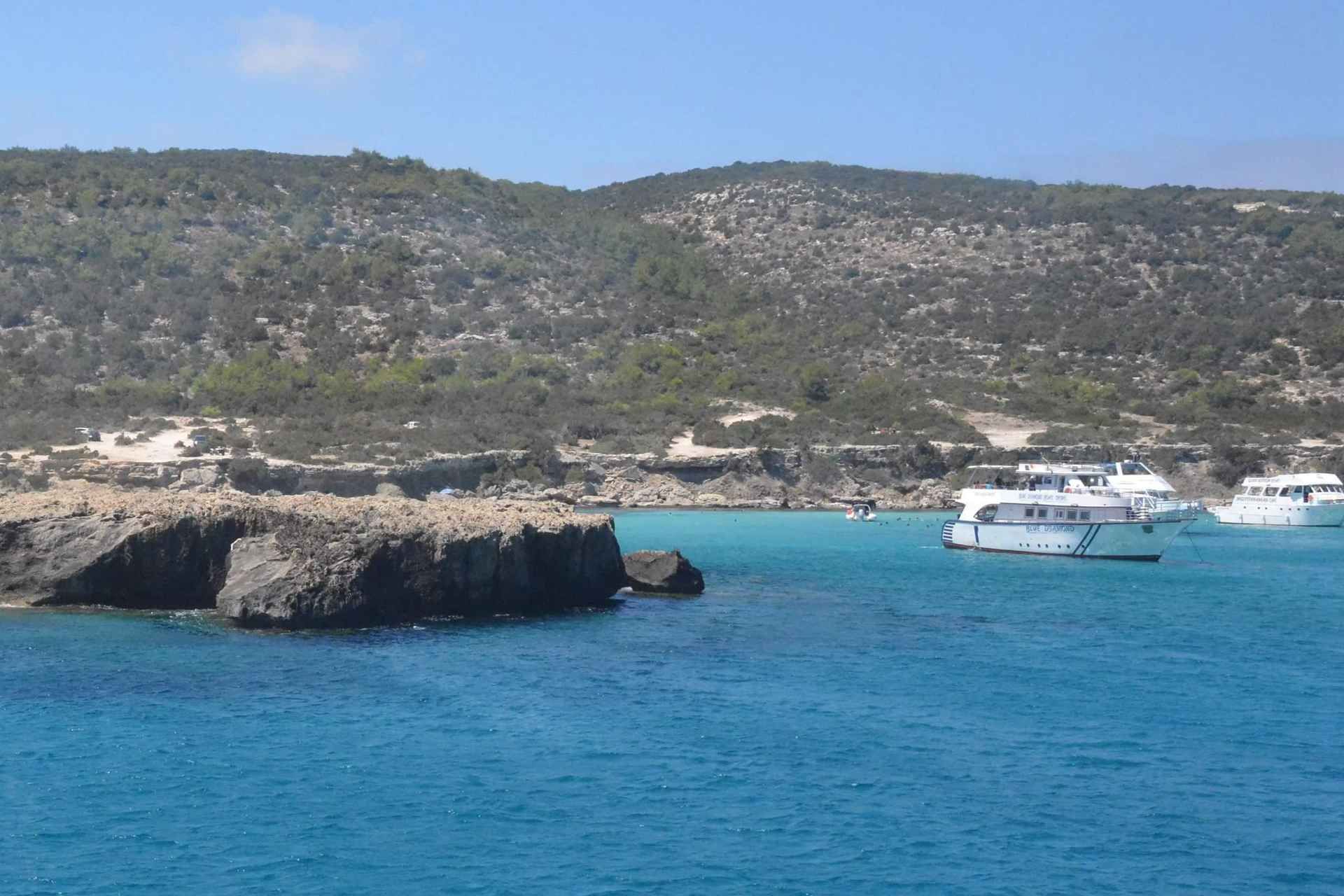 Paphos to Blue Lagoon: All-Inclusive BBQ cruise, Slide, Bus