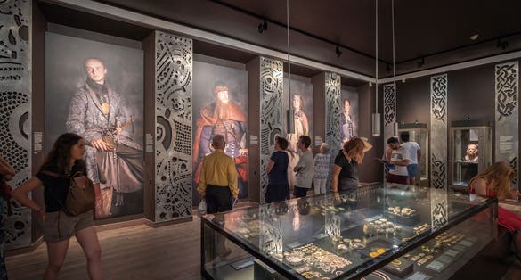 Photo of National Museum of Denmark Interior, Copenhagen, Denmark.