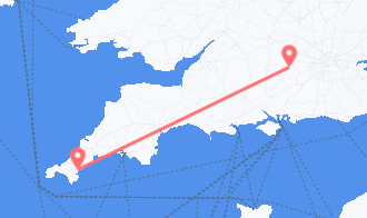 Train tickets from Falmouth to Winnersh