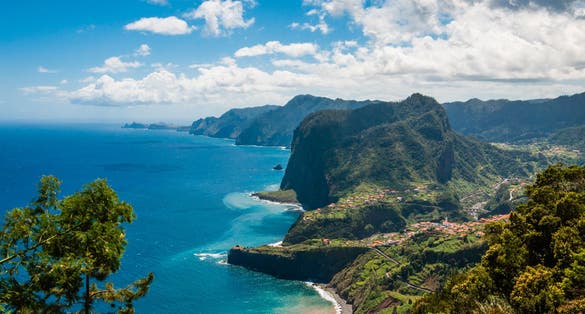 Landscape of Penha de Águia, Faial, Santana; Madeira