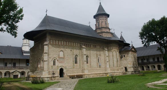 Photo of The Neamț Monastery, Romania. This is one of the oldest and most important religious settlements in Romania.