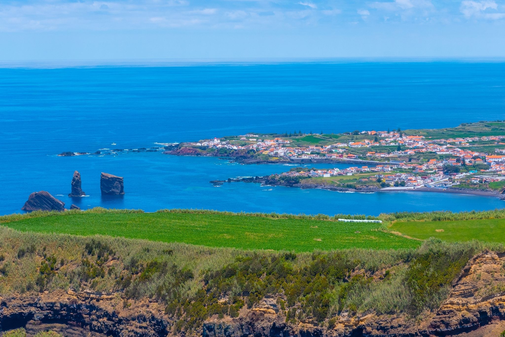 Photo of Miradouro da Ponta do Escalvado at Sao Miguel island in Portugal.