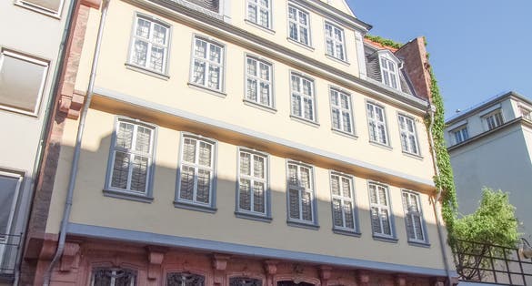 photo of High dynamic range HDR Goethe house in Frankfurt, Germany.