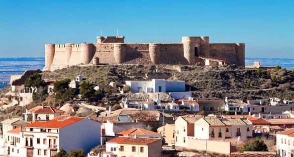 Photo of castle of Chinchilla, Chinchilla de Monte-Aragon. Albacete, Spain