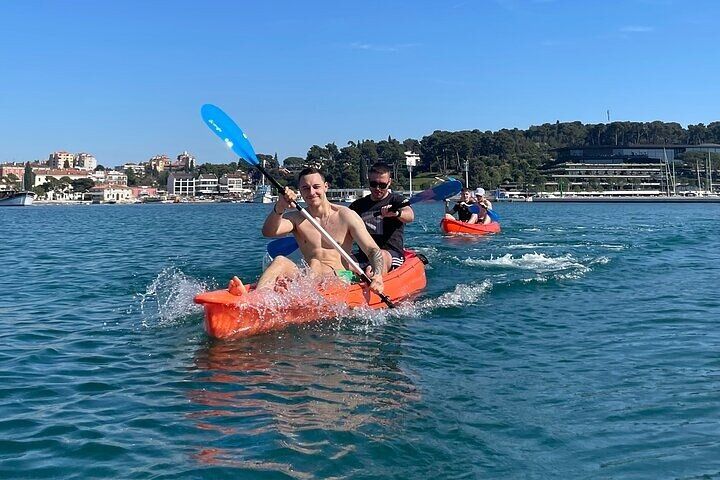 BUBA-Kayak Tours Rovinj FREE-drinks,pictures,snorkeling equipment