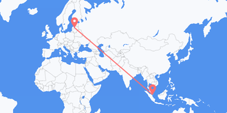 新加坡 目的地 拉脱维亚