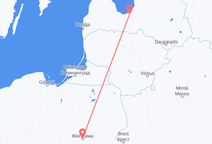 Riga to Warsaw