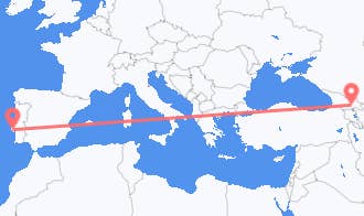 Lisbon to Tbilisi