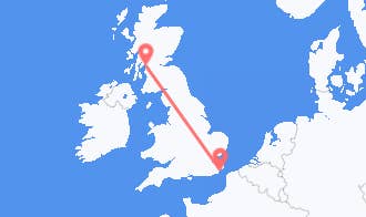 Train tickets from Helensburgh to Folkestone and Hythe