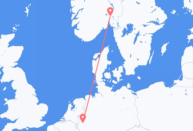 Oslo to Düsseldorf
