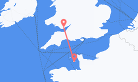Jersey to Wales