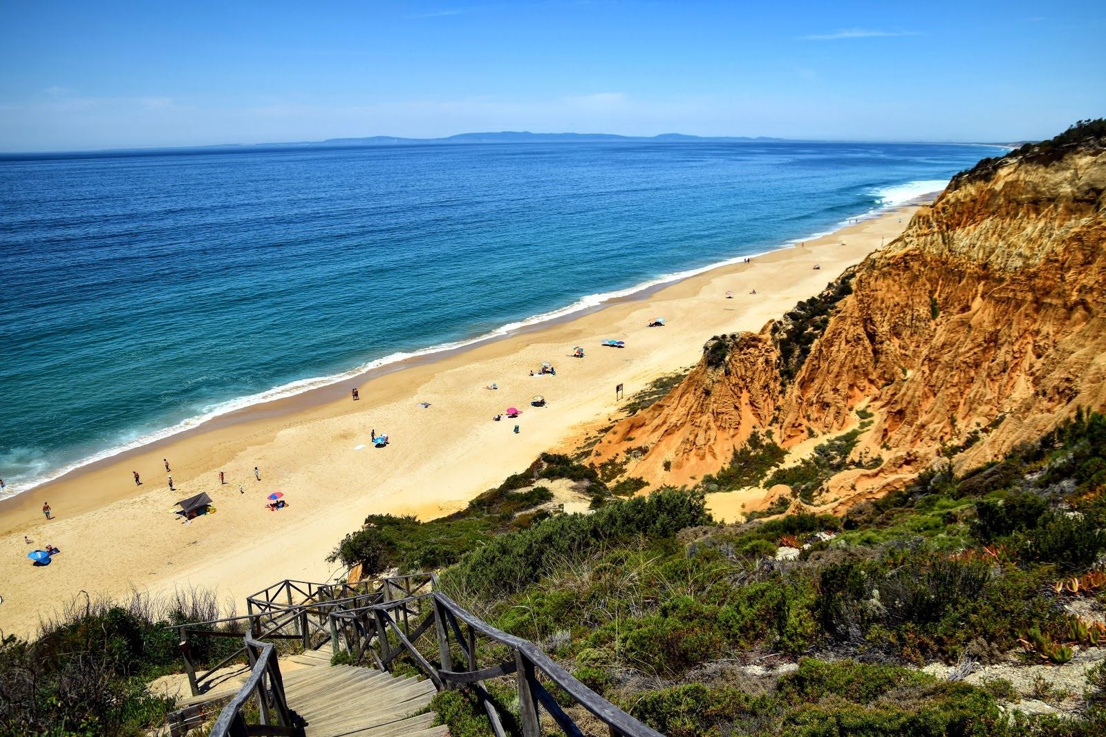 Beach Galé-Fontainhas, Melides, Grândola, Setúbal, Alentejo Litoral, Alentejo Region, Portugal
