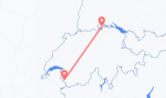 Train tickets from Neuhausen to Finhaut