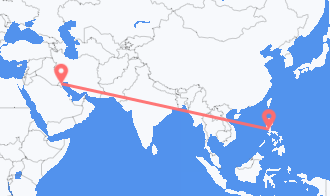 Kuwait City to Manila