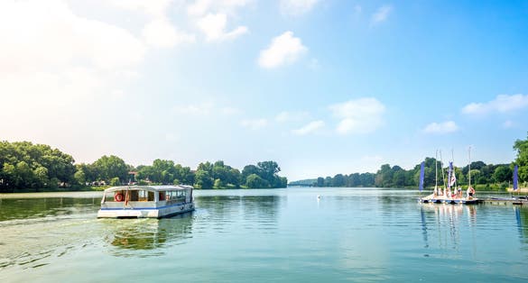 Photo of lake in Muenster, Germany.