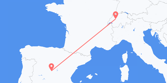 Spain to Switzerland